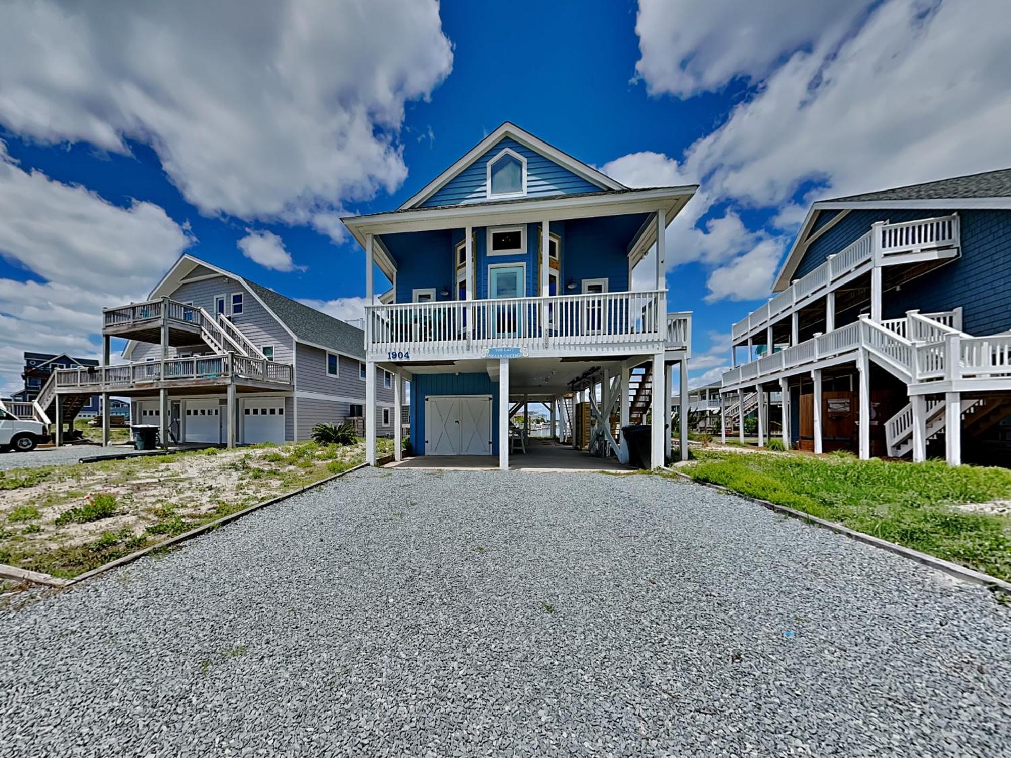 The Last Dollar Cottage Topsail Beach Bagian luar foto